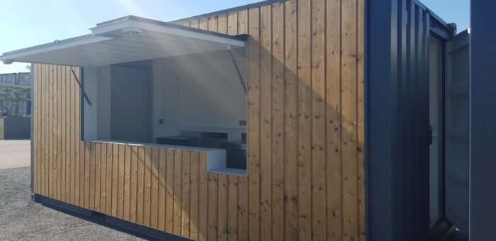 CONTENEDORES BAR 20 PIES MADERA - Imagen 1
