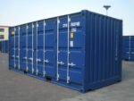 CONTENEDOR MARITIMO DE 20 PIES OPEN SIDE  (SEMINUEVO)