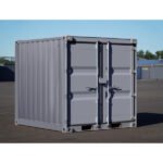 CONTENEDOR MARITIMO 10ftx8ft (NUEVO) Gris - Imagen 3