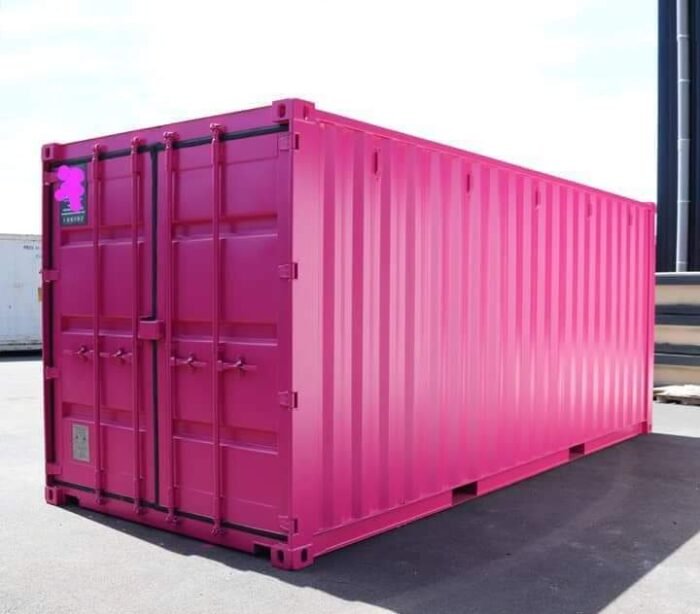 Contenedor de oficina rosa de 20 Pies - Imagen 2