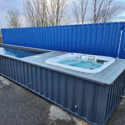 Contenedor Piscina De 12 M
