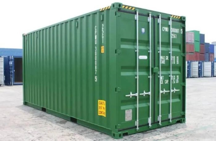 CONTENEDOR DE TRANSPORTE DE CUBO DE 20 PIES DE ALTURA - 1ER VIAJE - Imagen 1